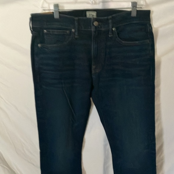J. Crew: Blue Tapered Leg- Slim through hip & thigh- stretch jeans- 32x32 - Picture 13 of 16